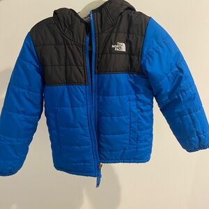 The North Face Blue and Black Jacket